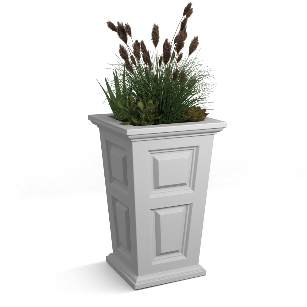 Mayne Wyndham Planter, 24inH, White MPN:5929-W