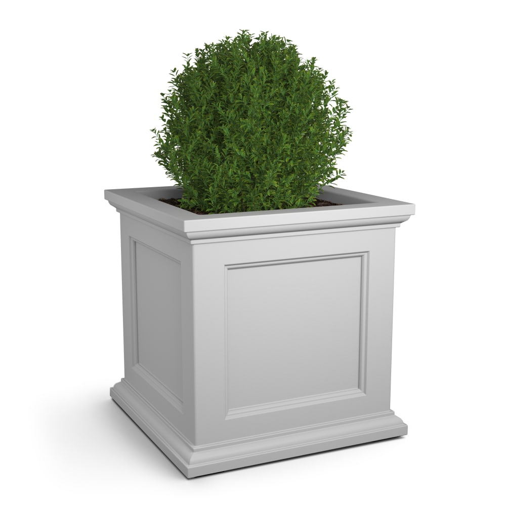 Mayne Fairfield Planter, 28inH, White MPN:8800-W