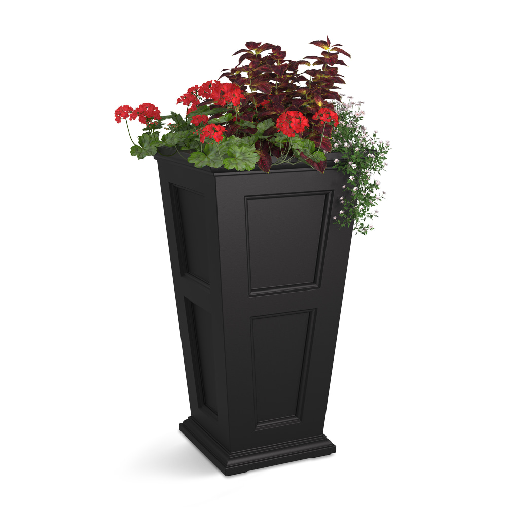 Mayne Fairfield Planter, 40inH, Black MPN:8801-B
