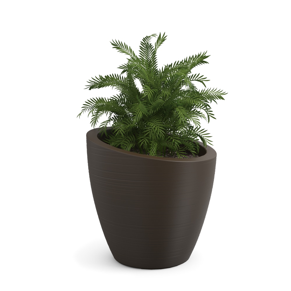 Mayne Modesto Planter, 20inH, Espresso MPN:8879-ES