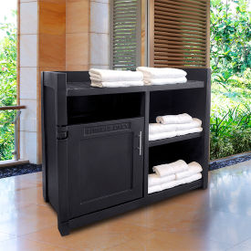 Mayne® Fairfield Horizontal Towel Valet Graphite Grey 8855-GRG