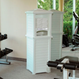 Mayne® Lakeland Single Unit Towel Valet White 8872-W