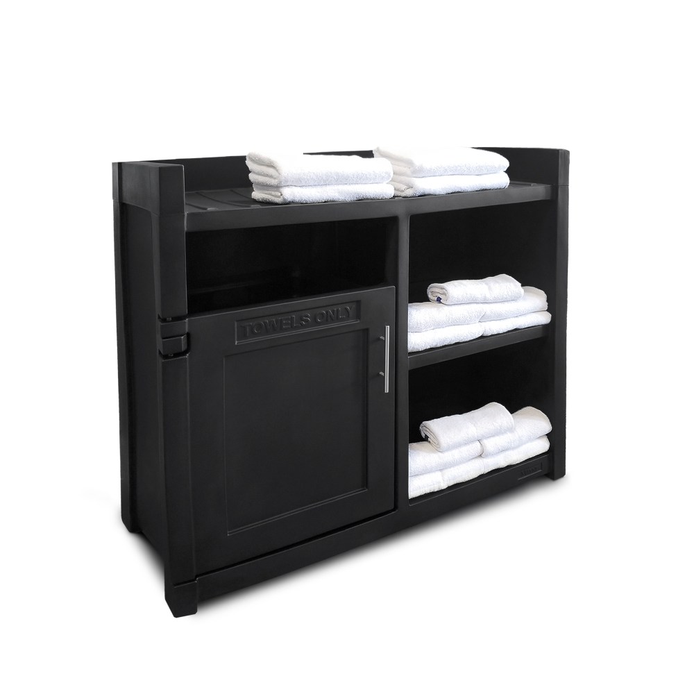 Mayne Fairfield Towel Valet, Black MPN:8855-B