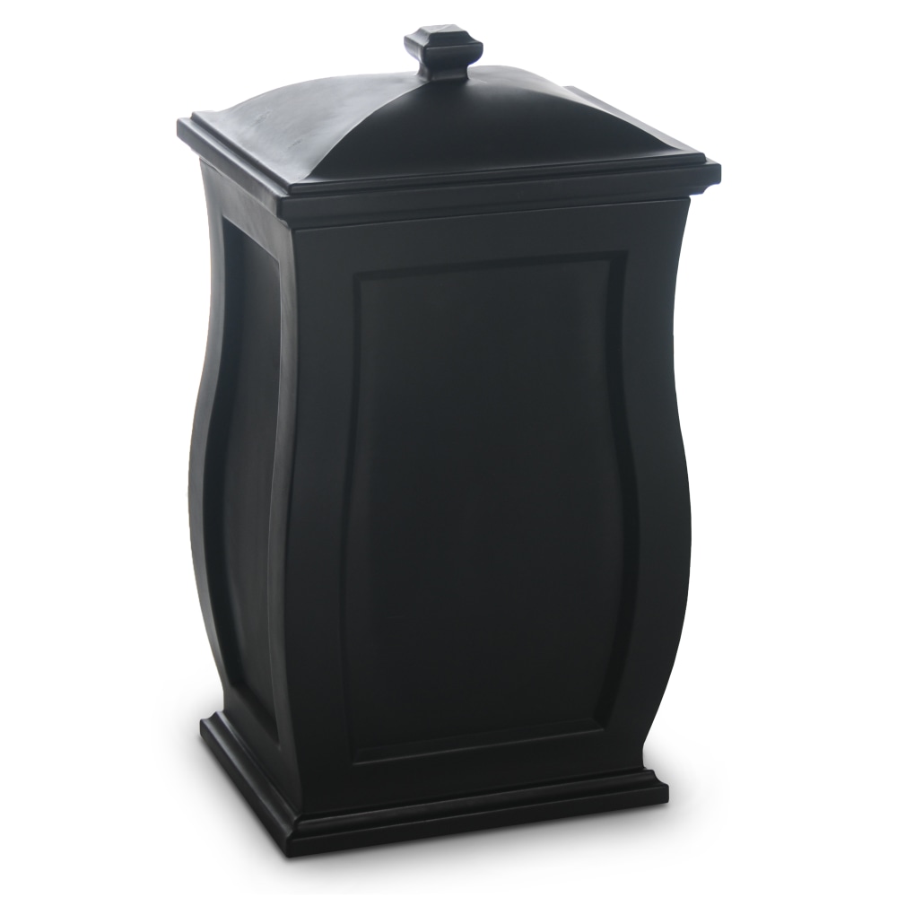 Mayne Mansfield Storage Bin, 32-1/8in x 14-5/16in x 18-5/16in, Black MPN:5861-B