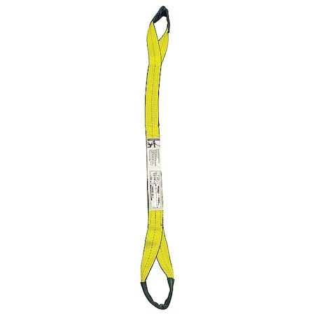 Web Sling, 2Ply, Twst Eye, 2 x 6ft., M151037 MPN:TE2902X06PV MZ
