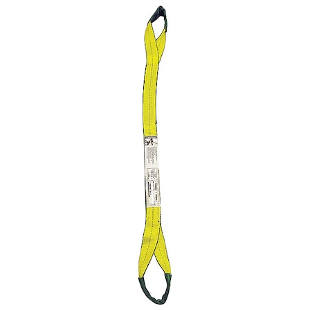 Web Sling, 2Ply, Twst Eye, 2x10ft., M151039 MPN:TE2902X10PV MZ