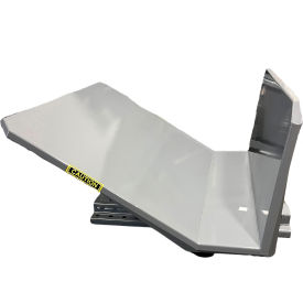 Wright® Steel Open Sided Self Dumping Hopper 1-1/2 Cu. Yd. 6000 lb. Capacity 48