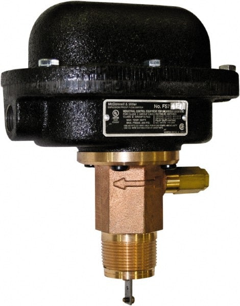 300 psi, Brass Housing, Adjustable Paddle Flow Switch MPN:120100