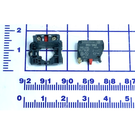 Contact Blocks, 2 Nc Contact W/ Base MPN:0961-0344