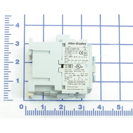 Motor Starter Contactors, 9 Amp Contacto MPN:112-414