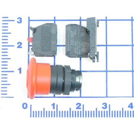 Push Buttons, E Stop Button Assembly MPN:112-844
