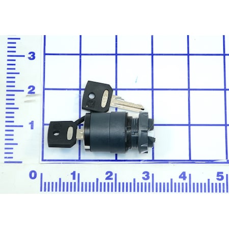 Selector Switches, 2 Position Keyed Sel MPN:112-845