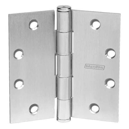 Door and Butt Hinge, Steel, Full Mortise Mounting, 1 15/16 in Leaf W x 4 1/2 in Leaf H MPN:4 1/2X4 1/2 MP79 26D