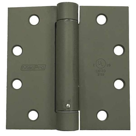 Door and Butt Hinge, Steel, Full Mortise Mounting, 1 7/8 in Leaf W x 4 1/2 in Leaf H MPN:4 1/2X4 1/2 MPS60 P