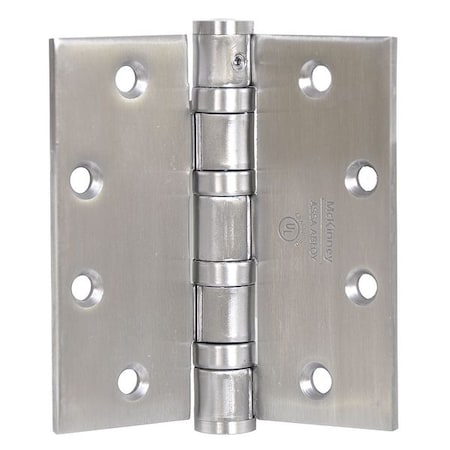 Door and Butt Hinge, 304 Stainless steel, Full Mortise Mounting, 2 1/4 in Leaf W x 5 in Leaf H MPN:T4A3386 BB NRP 5