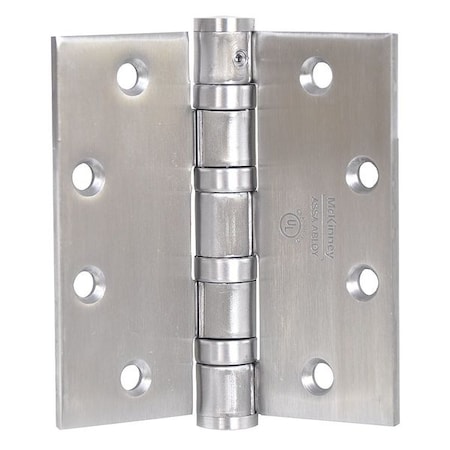 Door and Butt Hinge, 304 Stainless steel, Full Mortise Mounting, 1 13/16 in Leaf W x MPN:T4A3386 NRP 4-1/2