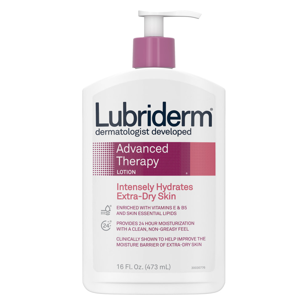 Lubriderm Advanced Therapy Lotion + Pro-Ceramide, Fragrance Free, 16 Fl. Oz (Min Order Qty 6) MPN:514823479