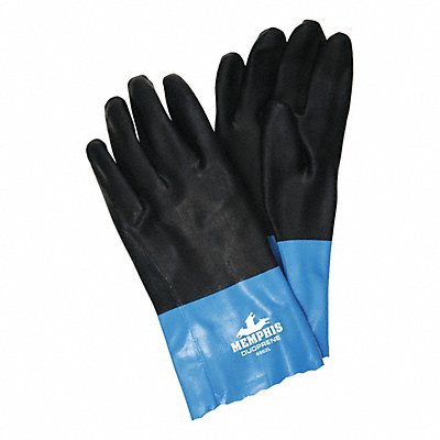 J4421 Chemical Gloves L 12 L Blue/Blk PR MPN:6962L
