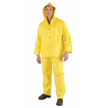 Wizard- .28MM- Pvc/Nylonflame Ret Suit 3 Pc- Yw MPN:3003X3