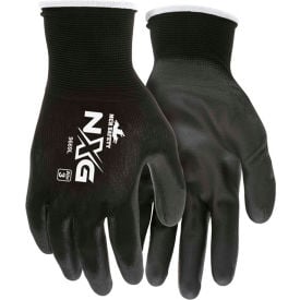 MCR Safety 9669XL Economy PU Coated Work Gloves 13-Gauge Black X-Large 12 Pairs 9669XL