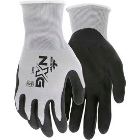 Memphis™ 9673S Nitrile Dipped Foam Gloves Small Gray/Black 13 Gauge 9673S - Pkg Qty 12