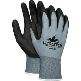 MCR Safety UltraTech Work Gloves 15 Gauge Nylon Shell HPT coating L 12 Pairs 9699L