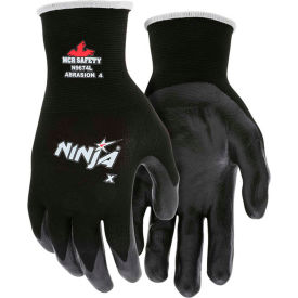 Ninja X Bi-Polymer Coated Palm Gloves Memphis Glove N9674s 1 Pair N9674S
