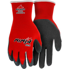 Ninja Flex Latex Coated Palm Gloves MEMPHIS GLOVE N9680L N9680L - Pkg Qty 12