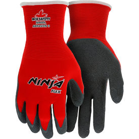 Ninja Flex Latex Coated Palm Gloves MEMPHIS GLOVE N9680XXL 12 Pairs N9680XXL