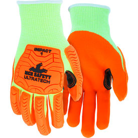 MCR Safety UltraTech Gloves Nitrile Cut A5 Impact 1 Abrasion 4 Puncture 4 1 Pair UT1955M - Pkg Qty 12
