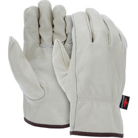 MCR Safety 3211XL Leather Drivers Gloves Unlined Select Grain Cow Leather X-Large 3211XL