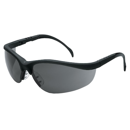 Klondike Black Frame Grey Lens Safety Spectacle MPN:KD112