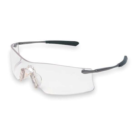 Rubicon Metal Temple Safety Glasses Clr Af Lens MPN:T4110AF