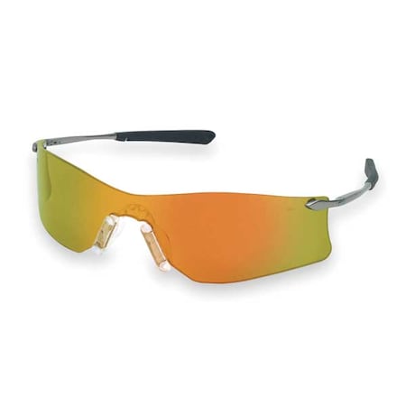 Rubicon Metal Temple Safety Glasses Fire Lens MPN:T411R