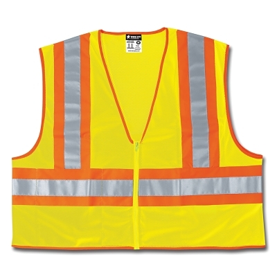 Lime Flame Resist Cls Iipoly FLUORES. Safety Lm MPN:WCCL2LFRXL