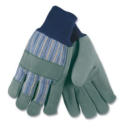 Small Gunn Pattern Leather Palm Glove Knit MPN:1420AS