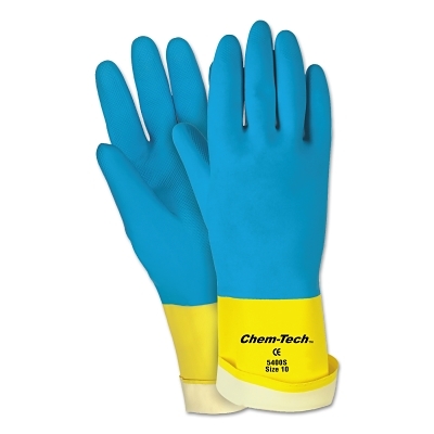 Size 10-28-Mil-Blue Neoprene Over Yellow Late MPN:5400S