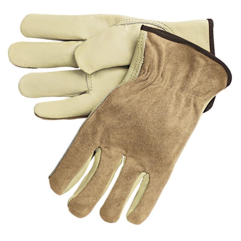 Memphis Glove Premium-Grade Leather Unlined Driving Gloves, Medium, Pack Of 12 Pairs MPN:3205M
