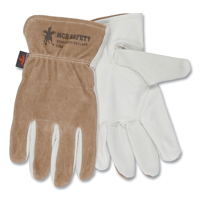 Cow Grain Drvr/Split Back Kevlar Key Thb MPN:VP3204XXL