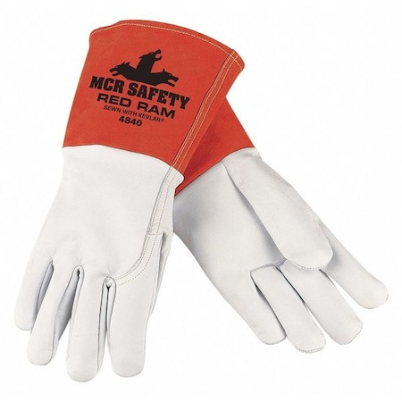 Large Red Ram Grain Goatskin Mig/Tig Glove MPN:4840L