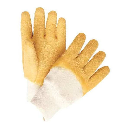 Rubber Coated Glove Jersey Lined Knit Wrist MPN:6830