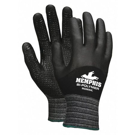 15 Gage Nylon Spandex Glove Large MPN:MG9694L
