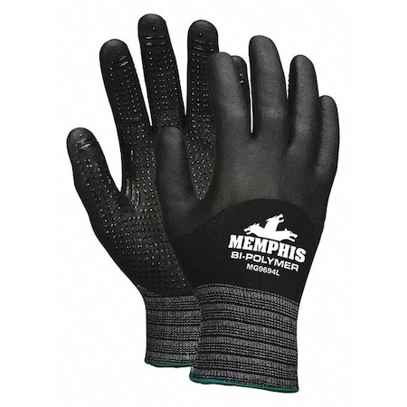 15 Gage Nylon Spandex Glove Med MPN:MG9694M