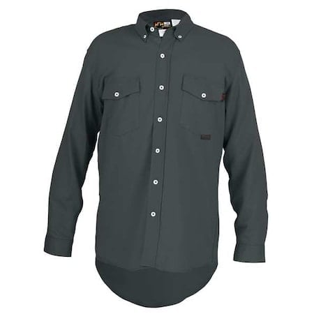 Fr Long Sleeve Work Shirt Gray Lt MPN:S1GLT