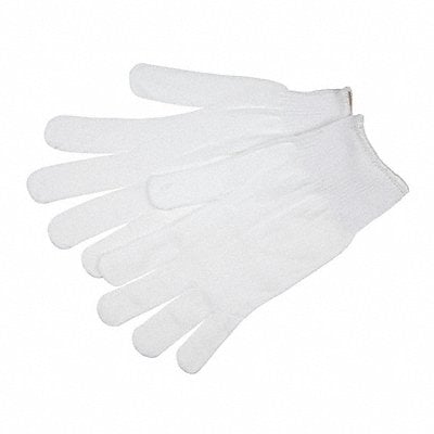 Knit Gloves Nylon S White PK12 MPN:9633SM