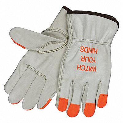 Leather Gloves Beige M PR MPN:3213HVIM