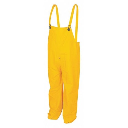 Classic .35Mm Pvc Poly Bib Overall, XL, PVC/Polyester, 29-1/2