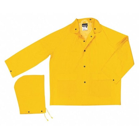 Classic .35Mm PVC Poly Jacket Yellow, 4XL MPN:200JX4