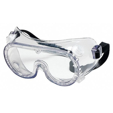 Safety Goggles, Clear Lens, Uncoated, Indirect Vented, Rubber Strap, Dielectric, 22 Series MPN:2230RB