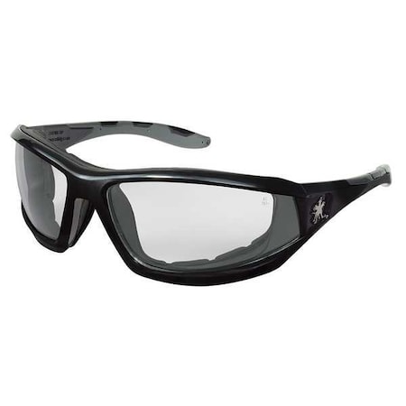 Reaper RP2, Safety Glasses, MAX36 Dual Coating, Clear Lens, Black Frame, Full-Frame MPN:22JJ48